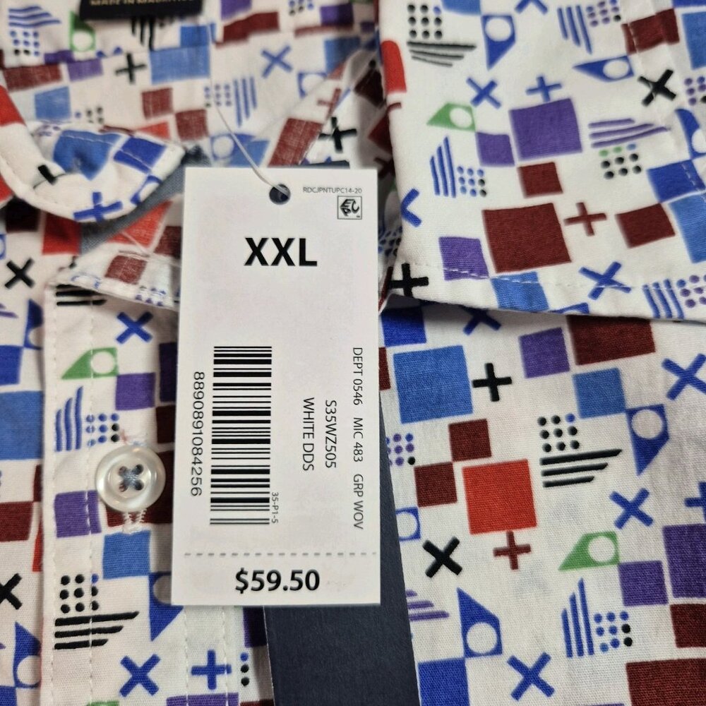CREMIEUX PREMIUM DENIM Men's Size XXL Shirt Stretch Lightweight Multi Color (54) - Picture 9 of 11